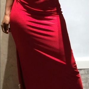 Elegant Red Ralph Lauren dress